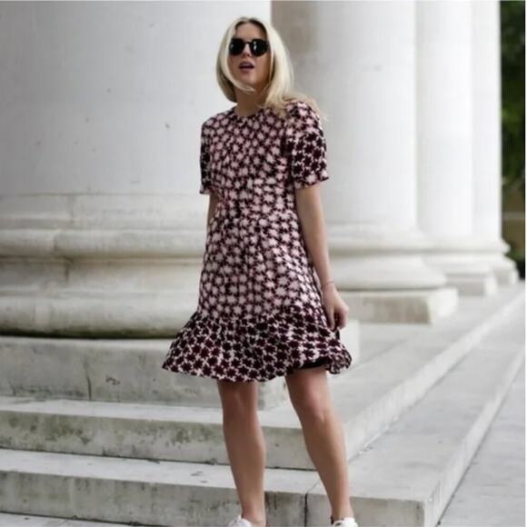 Whistles Star Print Mini Dress - Picture 1 of 12
